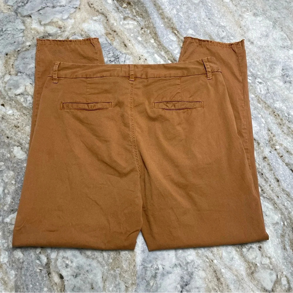 Nili Lotan Montauk Pant in Whiskey Raw Hem size 4 - Picture 13 of 16